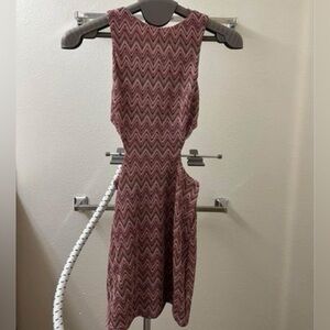 NWT Princess Polly Mini Woven Cutout Knit Dress Size 4